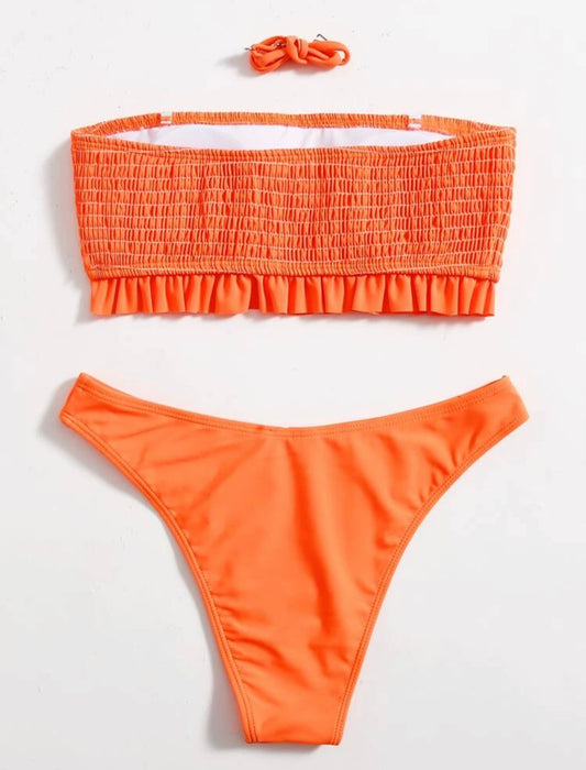 Orange bikini