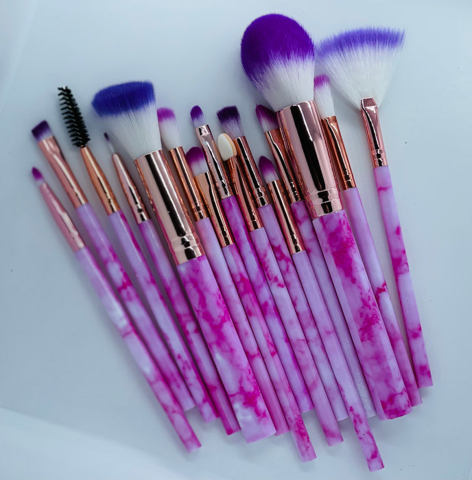 Professional cosmetics 15 pcs makeup brush set