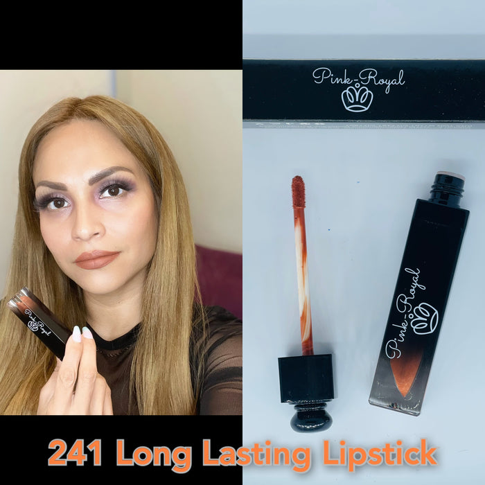 Long lasting lipstick 241 peach colour