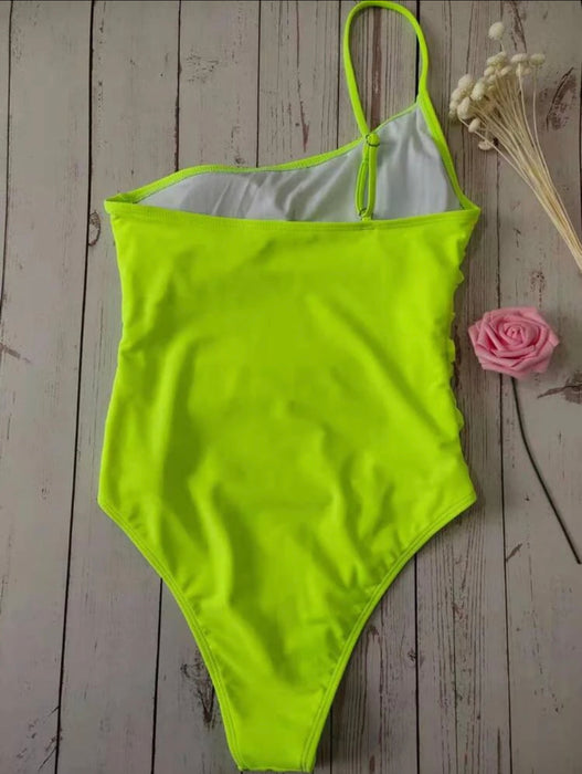 One piece one strap neon color
